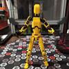 1/3 Set Multi-Jointed Movable Robot 3D Printed Mannequin Widely Used Simple Installation DIY Robot Action Figure