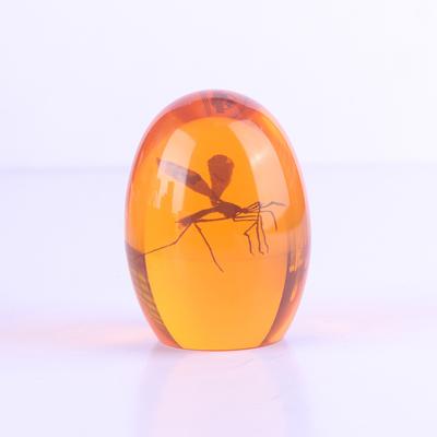 3D Пресс-папье Инструменты Mosquito Amber Настольные аксессуары Коллекция Уникальный дизайн Фигурки Пресс-папье Домашний декор