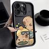 Милый Капибара Силиконовый Мягкий Чехол Для Телефона Для iPhone 16 15 14 13 12 11 Pro Max X XS XR 7 8 Plus SE 2020 Ударопрочная Задняя Крышка