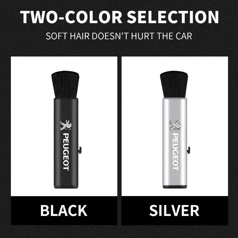 Fashion Car Interior Cleaning Soft Brush Tool Brush Dust Removal Artifact For Peugeot 206 208 306 307 308 407 408 508 2008 3008