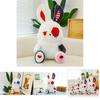 Adorable Rose-themed Plush Rabbit Toy Perfect For Halloween And Gift Giving