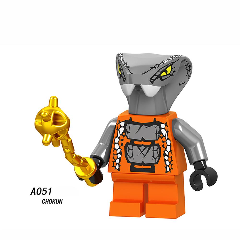 Минифигурки серии ниндзя, строительные блоки, игрушки, собранные развивающие игрушки для детей, подарки