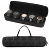 Watch Box Organizer For Men or Women Watch Travel Case Portable Storage Watch Display Holder for Wristwatches and Smart Watches