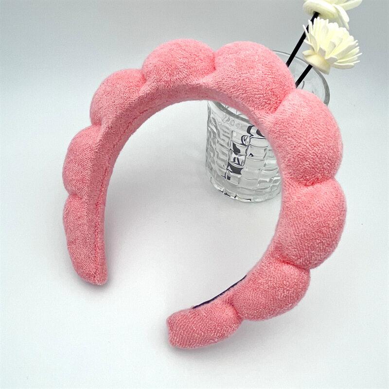 Bubble SpongeHair Band Модные женские туфли по уходу за кожей Макияж Душ Обруч для волос Пышный обруч для волос Ретро ленты для волос Мягкая повязка для волос Головные уборы