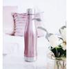 GLACIAL 400ml Vacuum Insulated Stainless Steel Water Bottle, Carbonated, Keeps Hot or Cold, High Performance, Scandinavian Design, Gift-Ready, Pink