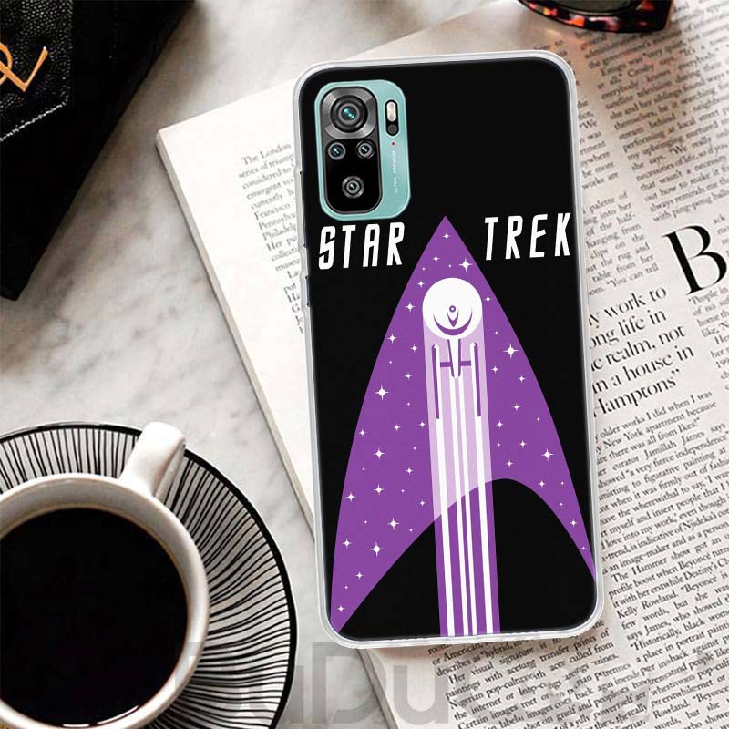 Чехол Star Movie T-Trek для Xiaomi Redmi Note 10 9S 9 8T 8 Pro 7 5 Mi 9T 10T 11T 12T 11 12 Lite 12X A3 A2 A1 Печать Coque
