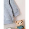 Kids Crewneck Pullover Sweatshirt, Cartoon Donut Graphic Print