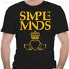 SIMPLE MINDS Графические футболки рок-группы Летняя мода Забавный принт Хлопковая футболка Винтажная Крутая Женская Мужская Уличная одежда Camisetas