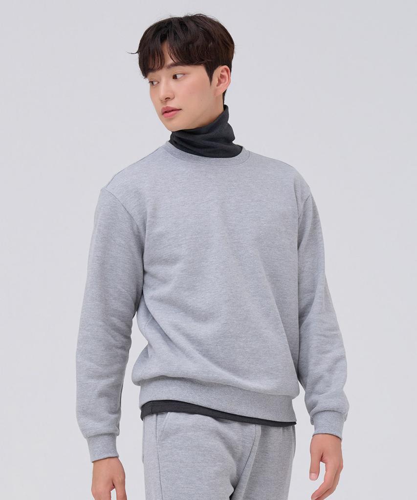 CHASECULT Unisex Essential Brushed Sweatshirt - Grey