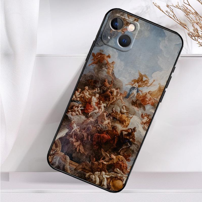 Чехол для телефона Renaissance Art Paint для iPhone 16 15 14 13 12 11 Pro Max Mini X XR XS Max 7 8 Plus задняя крышка