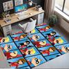 The Incredibles Printed Carpet Rug for Office Chair Living Room Bedroom Kitchen Room Decor Gifts
