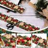 Self-Adhesive Christmas Trim Border Sticker Handmade Label Stickers Crafts Xmas Flower  Festive