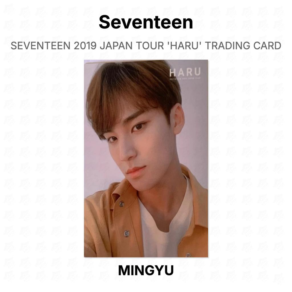 Seventeen 2019 ЯПОНСКИЙ ТУР 'HARU' ТОРГОВАЯ КАРТОЧКА Официальная фотокарточка