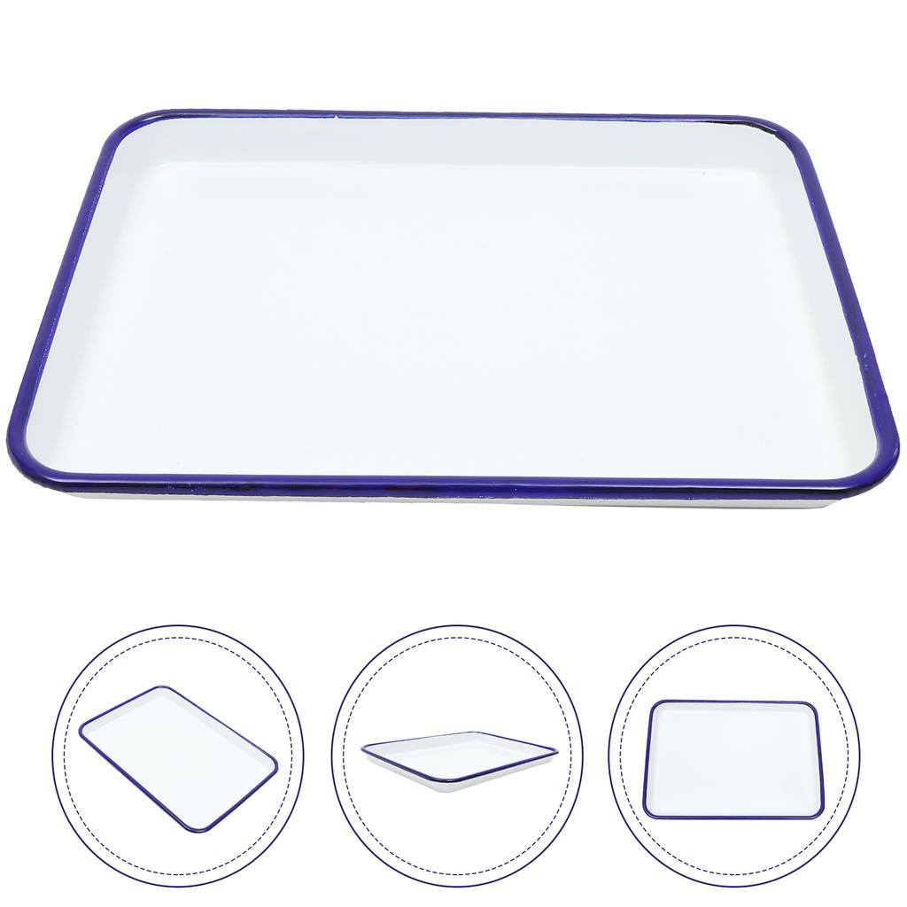 Эмалированная форма для запекания, кухонная форма для пирога, противень для запекания, форма для выпечки, противень для духовки, эмалированная форма для выпечки, эмалированный противень для выпечки