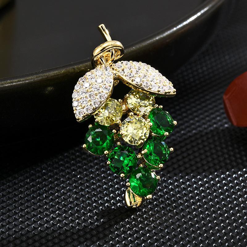 Senior Brooches Flower Leaf Brooch Pins for Women Suit Pendant Fashion Brooches Jewelry
