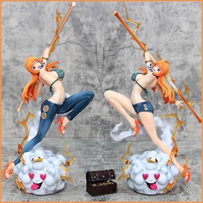 30СМ One Piece Нами Аниме Фигурки Действия Детская Игрушка Прикроватное Украшение Коллекция Мультяшная Статуэтка Подарок на День Рождения