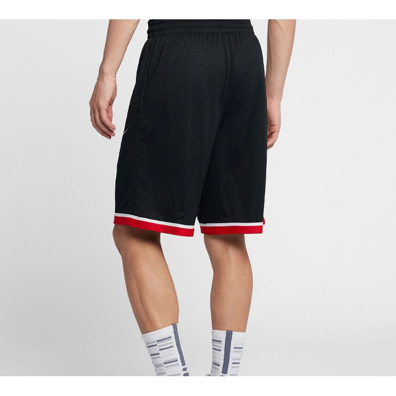 Nike Классические быстросохнущие эластичные баскетбольные шорты Dri-Fit, мужские брюки, черные AQ5601-010