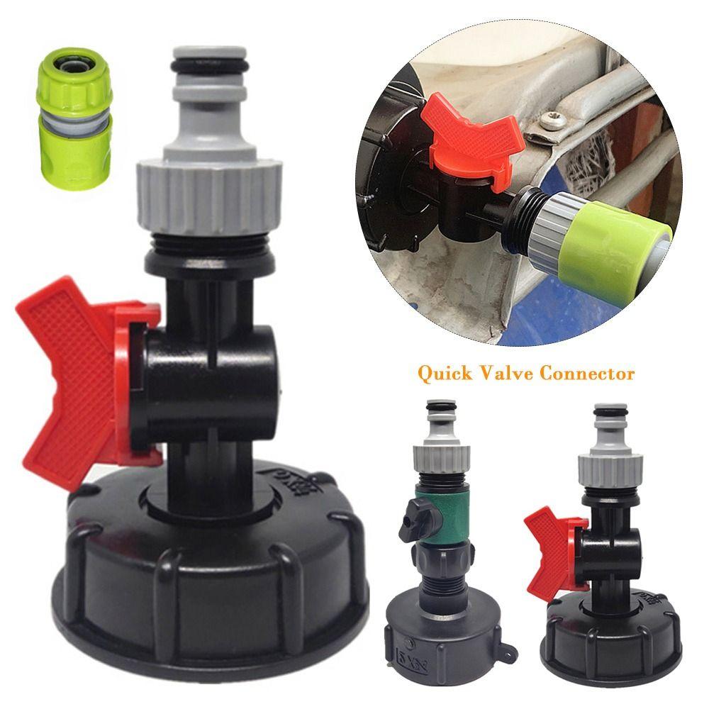 Garden IBC Tank Adapter 3/4'' Thread Quick Valve Connector Durable IBC Connector  IBC accessories