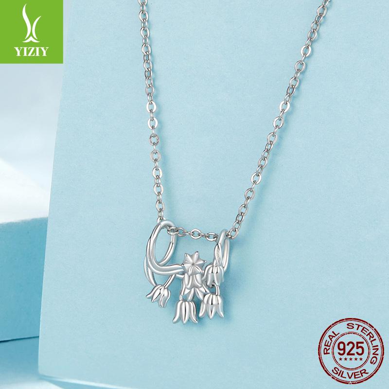 Шарм из стерлингового серебра 925 пробы «Ландыш», бусина, аксессуары