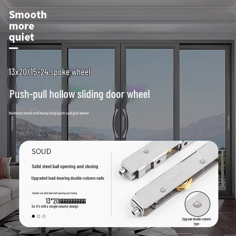 UPVC/Aluminum Alloy Sliding Door Roller for Glass Doors and Windows