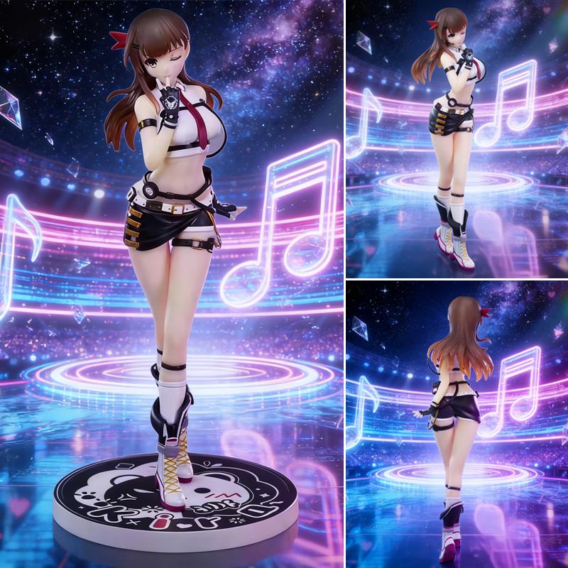 1pc Vibrant Virtual Idol Kira Figure - Hyperdimensional Academy - Desktop Decor, Perfect for Birthdays and Holidays.