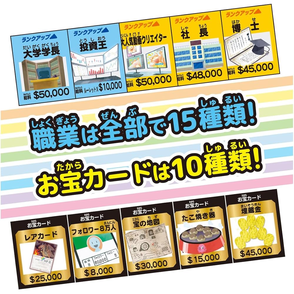 Takara Tomy Pocket Life Game Toy Fun Family Board Game for Kids