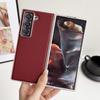 Чехол для телефона из гладкой кожи с узором под карбон для Samsung Z Fold SE Fold Special Edition Galaxy Z Fold 6 5 4 3 Защитная крышка камеры