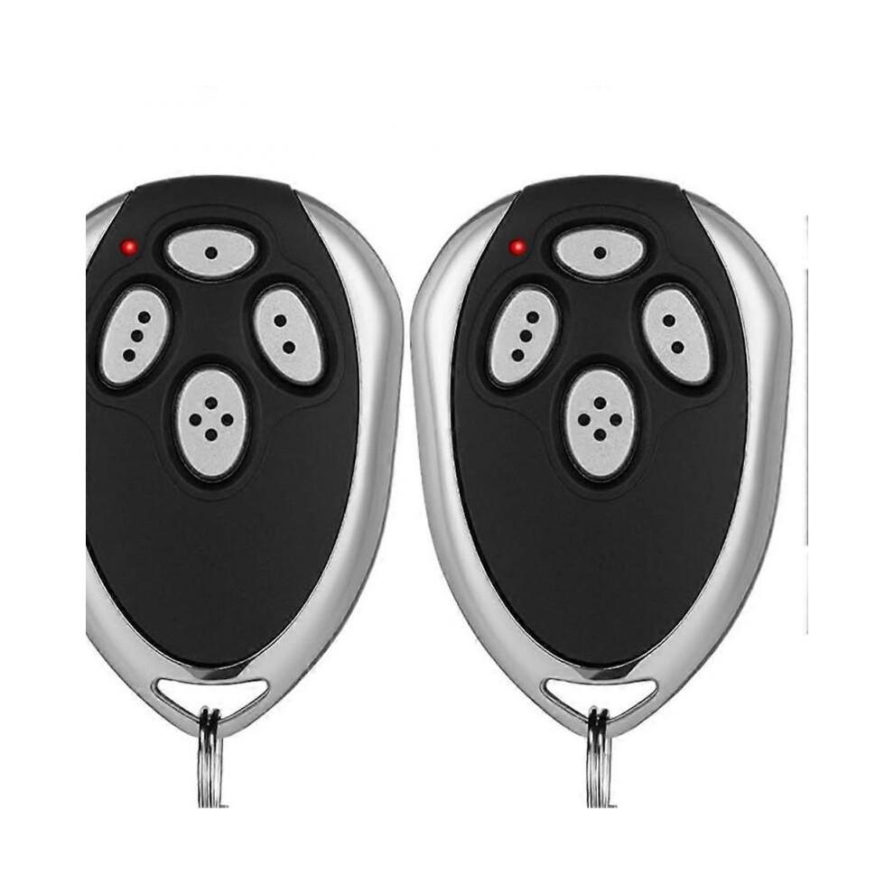 4 Pcs 4 Channels Gate Opener Remote Compatible for Aleko LM123 433.92mhz Garage Door Remote Control