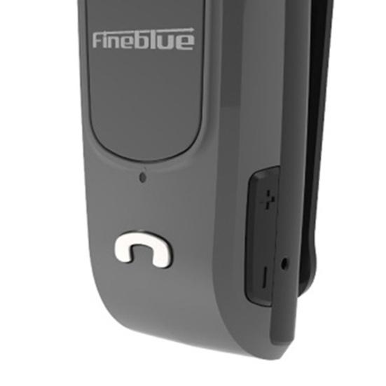 Fineblue F920 Вибрационный сигнал Зажим для воротника Монофоническая деловая Bluetooth-совместимая гарнитура