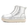 UGG Neumel Теплые Удобные Универсальные Повседневные Короткие Зимние Сапоги Женские Сапоги Серебряные 1122231-SLVM