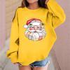 Children's Fashionable Casual Long-sleeved Loose Christmas Print Pullover Sweatshirt