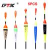 FTK 5pcs/lot Promotional Fishing Floating Set Mix Size Colour Float Bobber for Fishing Accessories