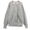 90s Old Long Sleeve Sweat Trainer Gray Men's Used
