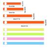 1/2/10/30Pcs Adjustable Elastic Storage Strap Roll-up Clothes Organizer Band  Household Sorting