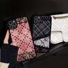 Кружевной узор Для IPhone 11 12 13 14 15 16 17 Pro Max Plus ТПУ+ПК Ударопрочные Задние Чехлы для Телефона