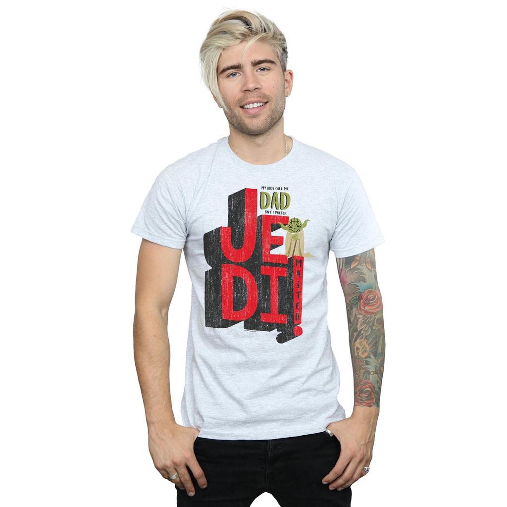 Star Wars Mens Dad Jedi Master T-Shirt