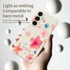 For Samsung Galaxy A17 5G Case Flower Pattern Printing Straight Edge TPU Phone Back Cover
