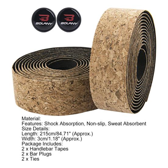 Лента на руль велосипеда премиум-класса, впитывающая пот, удобная, нескользящая