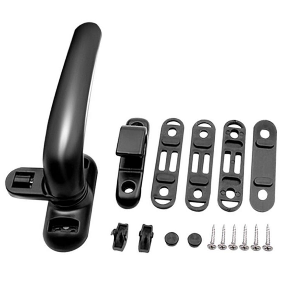 for Home with Lock Aluminium Zinc Zinc Alloy Window Hardware Lock Casement Window Wheel Handle Window Handle