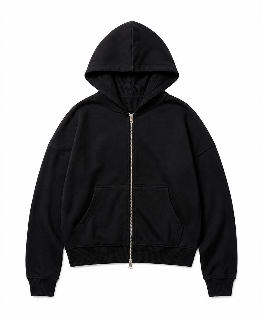 Kai Reversible Waffle Lined Hoodie