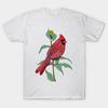 T Shirt Women Virginia Cardinal Harajuku Print Kawaii Tshirt Summer Short Sleeve Female T-Shirt Top Tee