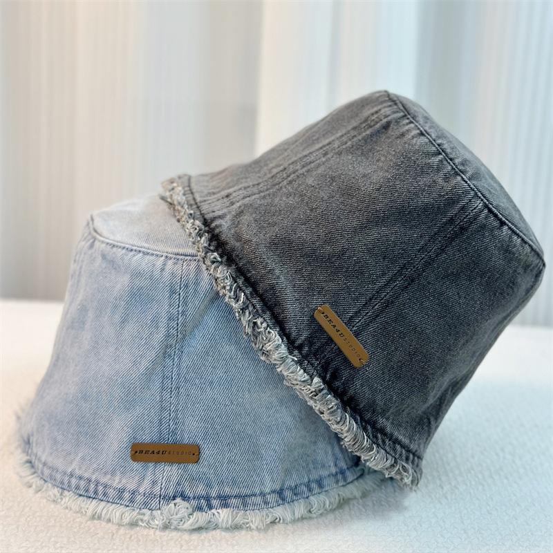 Корейский стиль широкополая шляпа рыбака унисекс весна/лето тонкая японская шляпа-ведро с козырьком от солнца закрывающая лицо