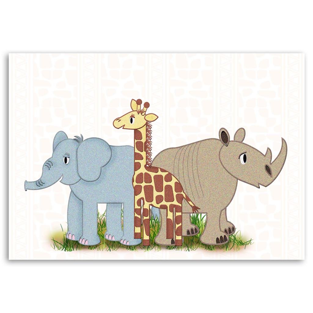 Canvas Print Africa Animals