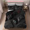 Modern Gamepad 3D Print Duvet Cover Set Youth Video Game Controller Mouse Keyboard Headphone Gaming Bedding Set For Bedroom Dorm