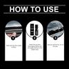 1-5x Rubber Protective Agents Restores Aged Rubber Renews Elasticity Enhanced Driving Comfort