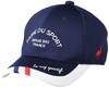 Кепка Coq Sportif Cap с антибактериальным покрытием и логотипом для гольфа NV00 [Le Golf] [Распространение по индивидуальному заказу] Впитывающая пот, быстросохнущая, дезодорирующая,