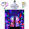 Luminous E27 6w Double-headed Led Ball Stage Rgb Light Bulb Excellent For Events