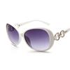 Fashion Big Frame Sunglasses Trendy Woman Personality Retro Sunglasses