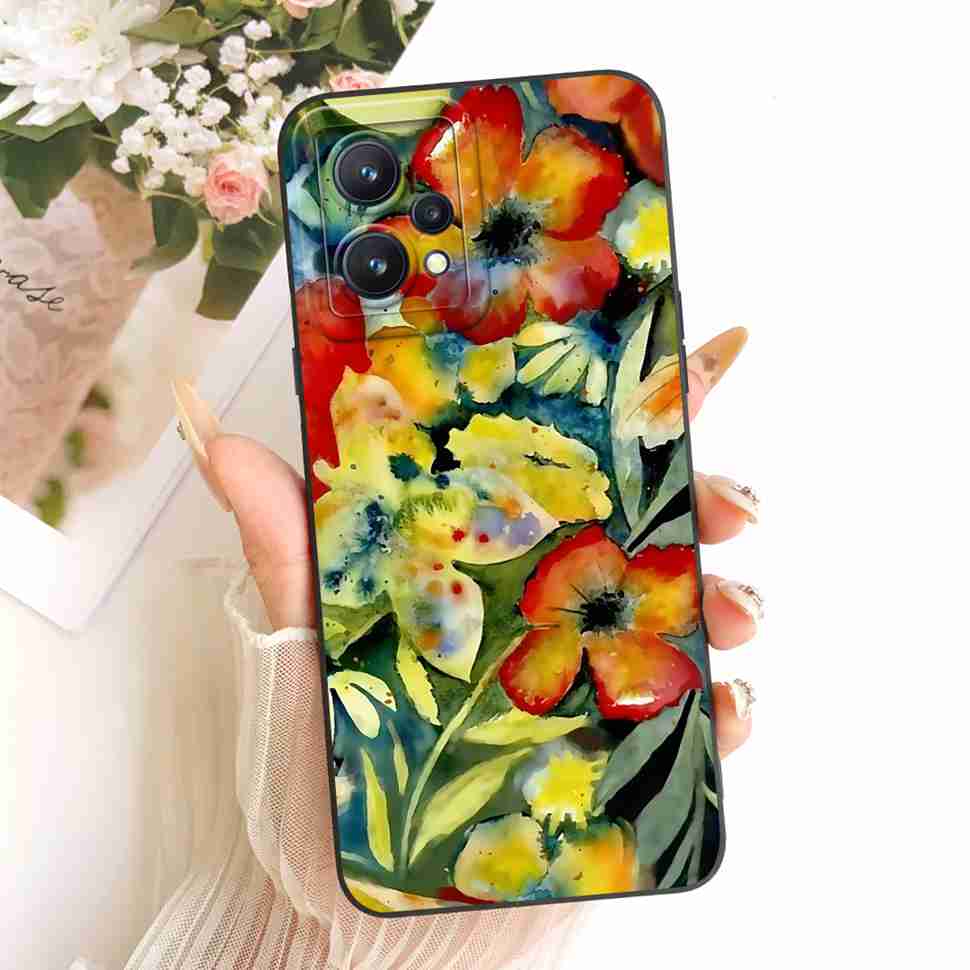 Чехол для Realme 9 Pro Plus Милый рисунок кошки Силиконовый мягкий чехол для Realme 9 ProPlus Pro+ 5G RMX3392 RMX3393 Fundas