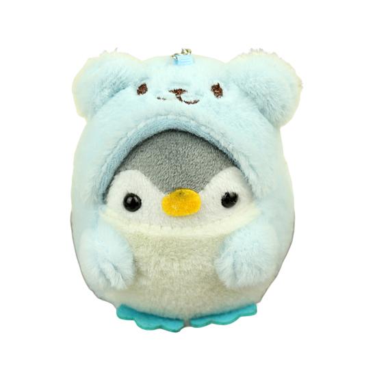 Кукла-пингвин, кулон, мягкие плюшевые игрушки, мультяшное животное, цепочка из нержавеющей стали, брелок для ключей, школьная сумка, сумка через плечо, украшение, кулон, брелок для ключей, держатель для ключей